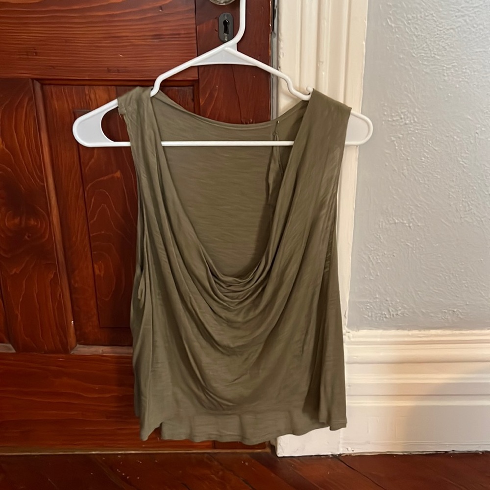 Cowl neck top